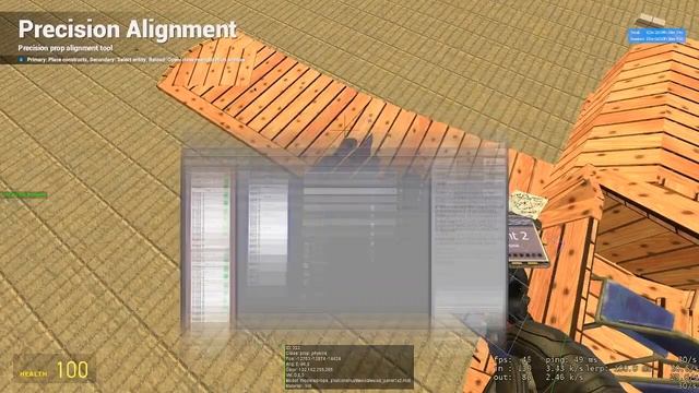 Garry's mod[SpeedBuild] Деревянный самолет на fin. смотреть онлайн