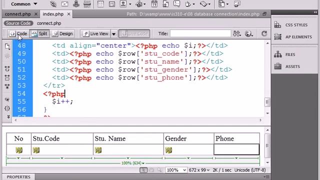 08 database connection 1 смотреть онлайн