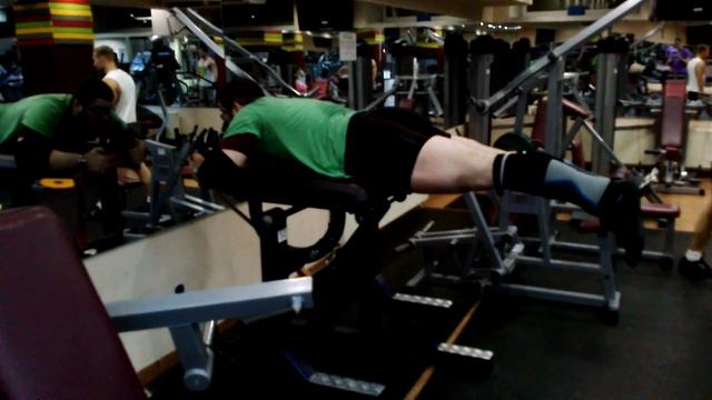 7 Обратная гиперэкстензия 4 подход 20 раз смотреть онлайн