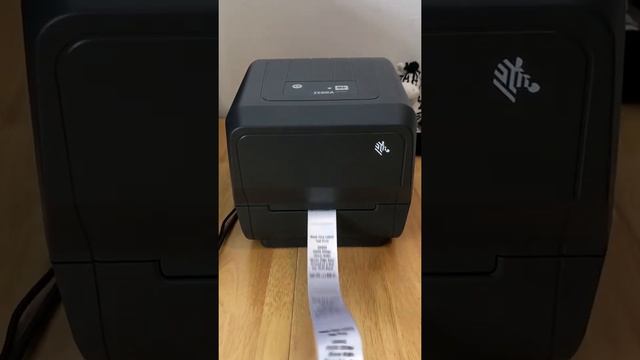 Zebra ZD220 Printer, Printing on to Satin