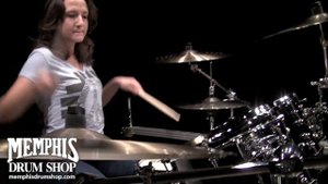 Pearl Reference Pure Drum Set - Piano Black - Played by Nicole Marcus