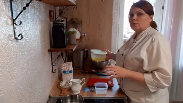 Безопарный кулич + глазурь маршмеллоу