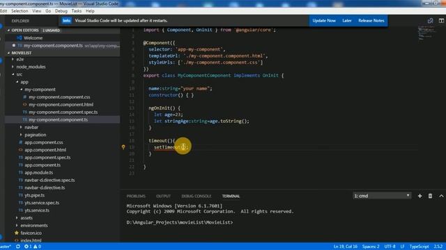 Angular 5 Basics Tutorial Intro смотреть онлайн