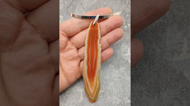 Украшения со срезами камней Классика 21го века