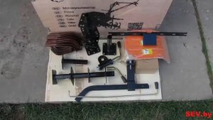 Сборка культиватора Skiper SK-850 (Brado BD-850). Часть 1: Распаковка.