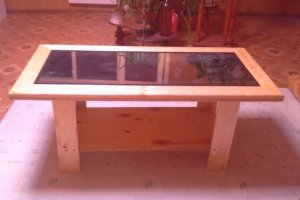 зеркальный столик