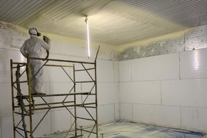 Утеплитель для холодильных помещений. Термоизоляция.