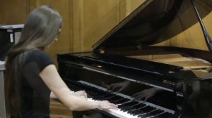 Лебедь (Камиль Сен-Санс) - Ирина Бряконогова (фортепиано) - Вероника Григорян