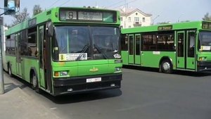 МАЗ-105. №2314. Могилев, Привокзальная площадь. Май 2009 г.