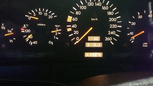 Mercedes w140 s600 тест давления масла Kroon oil racing 15w50.