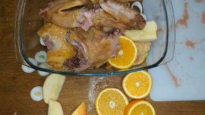 УТКА В ПИВЕ С АПЕЛЬСИНАМИ