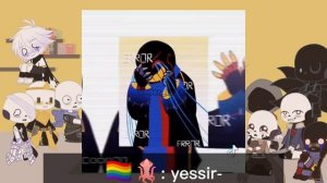 Sans Aus react to Error sans tiktoks || My videos are still cringe