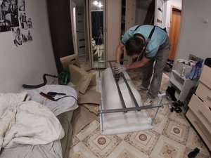 УСТАНОВКА АКРИЛОВОЙ ВАННЫ И ПЕРЕПАЙКА ТРУБ / 2 Часть