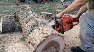 3 minutes with Husqvarna 346xp