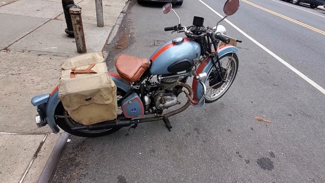 Peugeot P55, vintage french motorcycle