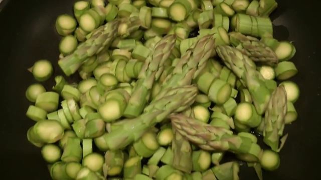 Воздушный флан из спаржи.ЗЕЛЕНЫЙ УЖИН
