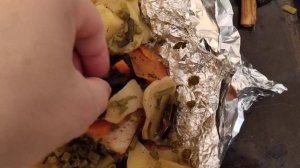 Как запечь окорочка в духовке с щепой.