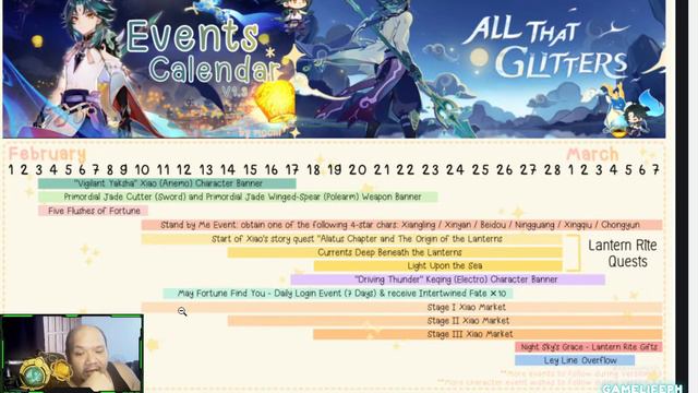 1.3 Event Calendar - Public service announcement - Genshin Impact смотреть онлайн