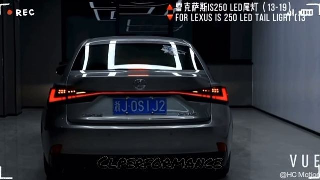 Фонари анимированные Lexus IS 250 3 генерация смотреть онлайн