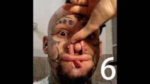 ШОК ! 10 САМЫХ УЖАСНЫХ ПИРСИНГОВ И ТОННЕЛЕЙ / 10 most horrible piercing and tunnels / ALINA DEE