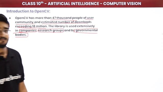 Introduction to OpenCV - Computer Vision | Class 10 Artificial Intelligence 2022-23 смотреть онлайн