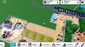 ROBLOX / Theme Park Tycoon 2 / Строю свой парк аттракционов