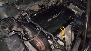 Работа двигателя Z18XER после замены шестерни впускного распредвала