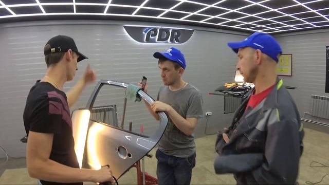Обучение удалению вмятин без покраски. Неделя открытых уроков в PDR Center