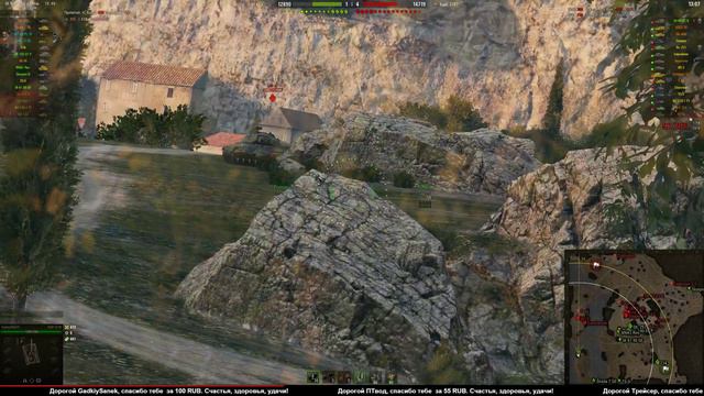 WoT Так Играю на 3 Отметки на Лучшем ЛТ-9 AMX 13 90 с Мориарти смотреть онлайн