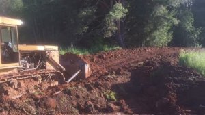 26 июня 2020 г. Укрепление дамбы бульдозером 170