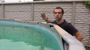 Ч. 3. Если помутнела вода в Каркасном Бассейне, как это исправить