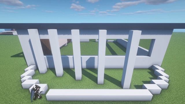 Minecraft: Modern Mega Mansion Tutorial | Freestyle Build (#2) Pt. 2 смотреть онлайн