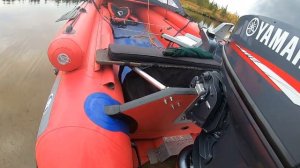 удлиннение туннеля на лодке Выдра 430 с мотором Ямаха 40.