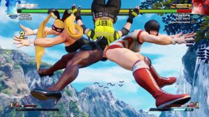 Rainbow Mika vs Chun-li - Street Fighter V