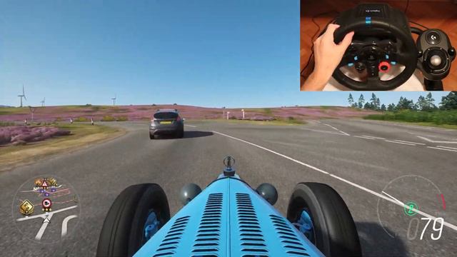 BUGGATI TYPE 35 C FORZA HORIZON 4 Logitech g29 Gameplay 4K