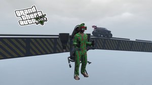 Зимние покатушки в GTA V OnLine