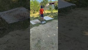 Строительство баскетбольной площадки своими руками.