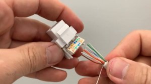 How to connect an internet socket CAT5E- RG45. Computer network. Ethernet Installation
