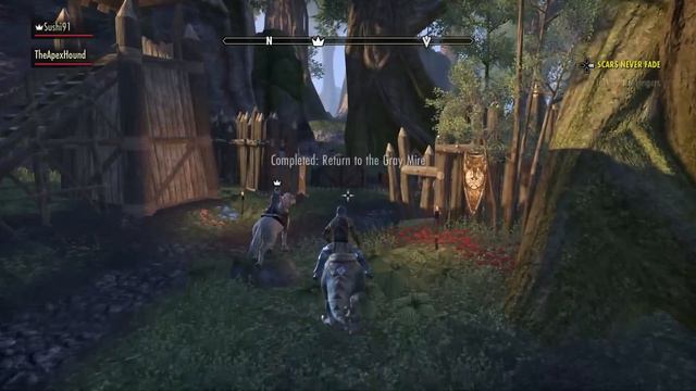 Elder Scrolls Online Walkthrough Part 32 - GRIP OF MADNESS! (Ps4/Xbox One CO-OP Gameplay HD) смотреть онлайн