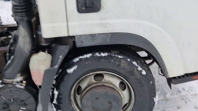 Осмотр Isuzu Elf .