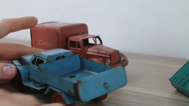 Большая редкость из СССР! Коллекция грузовиков ЛенИгрушка