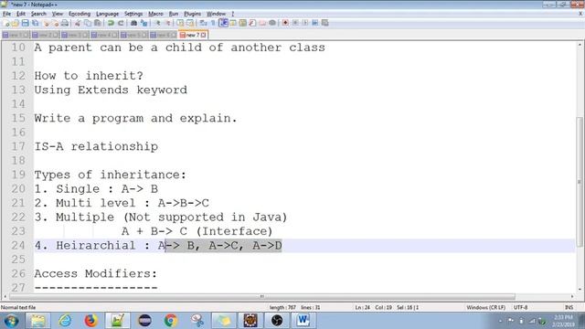Java Crash course | 08 | Java Inheritance explained | Tamil | Java for Automation