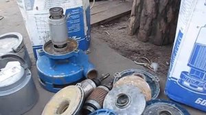 Насос для полива огорода.