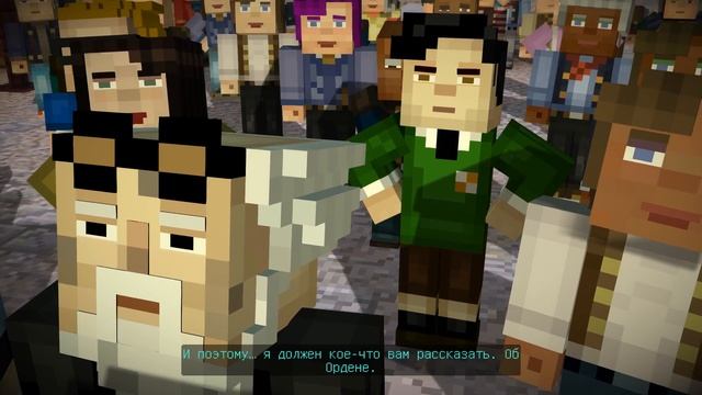 Minecraft :Story Mode  Эпизод 4 - ПОРОСЁНОК РУБЕН - ГЕРОЙ 9
