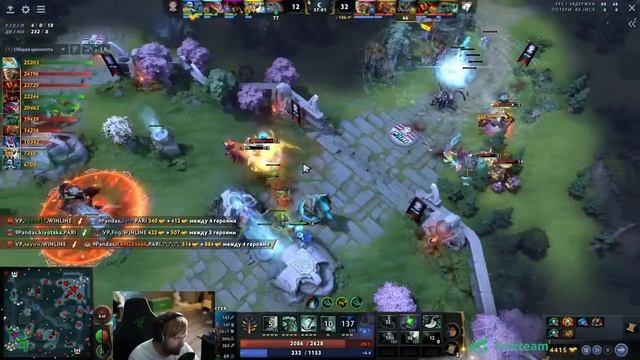 СМОГУТ ЛИ 9PANDAS ПРОЙТИ НА МАЖОР? НС СМОТРИТ СНГ БИТВУ 9 PANDAS VS VIRTUS.PRO DPC 2023