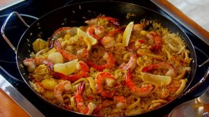 Рецепт валенсийской паэльи с морепродуктами