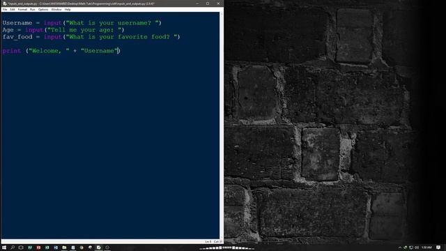 Learn Programming with PYTHON | Filipino | User-defined Inputs & Output Formatting смотреть онлайн