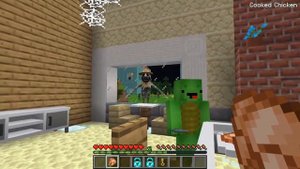 JJ Family Pranked Mikey Family as INSIDE CHEST in Minecraft! - Maizen