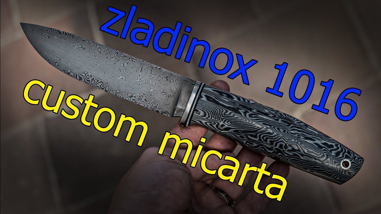 Нож из zladinox и микарты