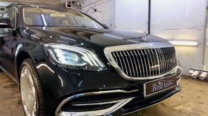 РЕСТАЙЛИНГ 222 МЕРСЕДЕС В НОВЫЙ КУЗОВ - ПЕРЕДЕЛКА MERCEDES MAYBACH X222 ИЗ СТАРОГО В НОВЫЙ